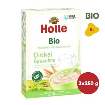 HOLLE BIO Špaldová Mliečna kaša 3 ks (7640104950141)