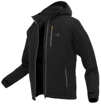 Geoff anderson mikina s kapucňou teddy čierna - xxxxl