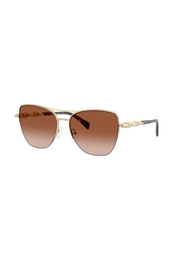 Slnečné okuliare Michael Kors dámske, zlatá farba, 0MK1163