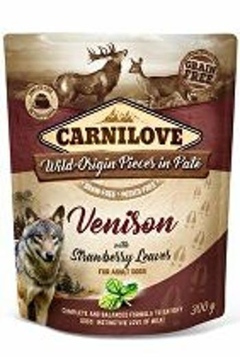 Carnilove Dog Pouch Paté Venison & Strawberry 300g + Množstevná zľava