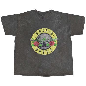 Guns N’ Roses tričko Classic Logo Šedá L