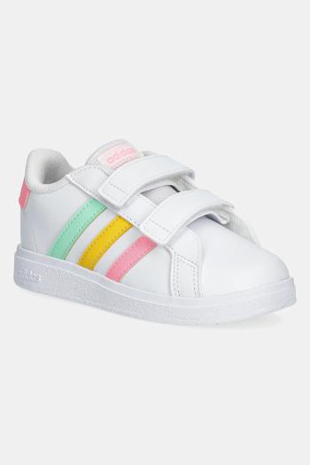 Detské tenisky adidas GRAND COURT 2.0 biela farba, HP8917