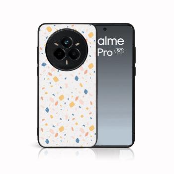 MY ART Ochranný kryt pre Realme 14 Pro 5G ORANGE TERRAZZO (165)