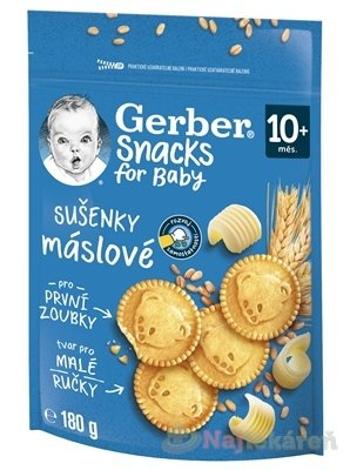 Gerber Snacks for Baby Maslové SUŠIENKY (od ukonč. 10. mesiaca) 180 g