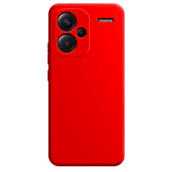 RUBBER Ochranný kryt Xiaomi Redmi Note 13 Pro+ 5G svetločervený