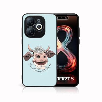 MY ART Ochranný kryt pre Infinix Smart 8 HAPPY COW (181)