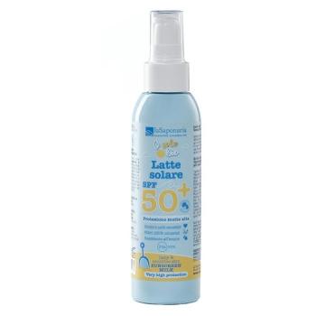 LA SAPONARIA Opaľovacie mlieko pre deti SPF 50+ BIO 125 ml