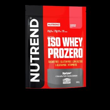 NUTREND ISO Whey Prozero jahodový cheesecake 500 g