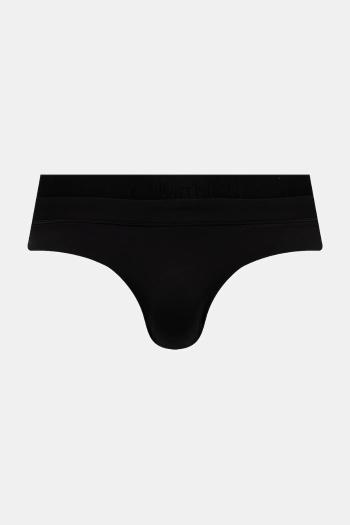 Plavky Calvin Klein čierna farba, KM0KM01090