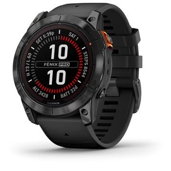 Garmin Fenix 7X Pro Gray/Black Band (010-02778-01)