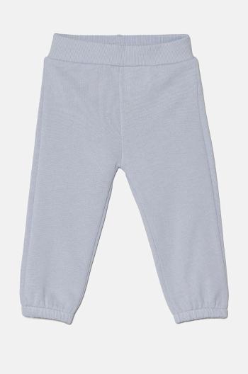 Detské bavlnené tepláky United Colors of Benetton s nášivkou, 3J70AF01T