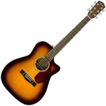 Fender CC-140SCE Sunburst Elektroakustická gitara Dreadnought