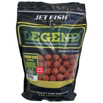 Jet fish extra tvrdé boilie legend range robin red brusnica 250 g - 24 mm