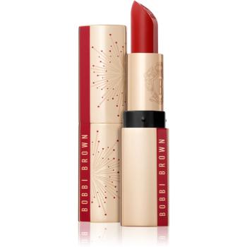 Bobbi Brown Holiday Luxe Lipstick luxusný rúž s hydratačným účinkom odtieň Parisian Red 3,5 g