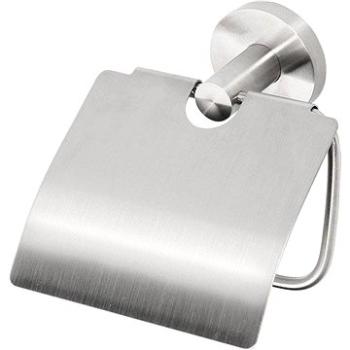 SAPHO X-STEEL držiak toaletného papiera s krytom, brúsený nerez (XS701)