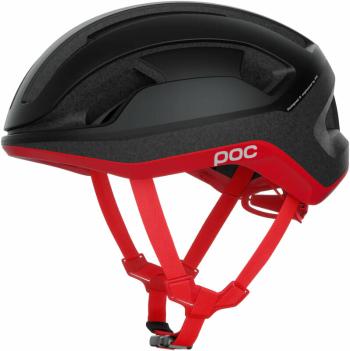 POC Omne Lite Uranium Black/Prismane Red Matt 54-59 Prilba na bicykel