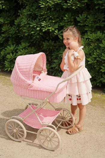 Kočík pre bábiky Konges Sløjd CHEEKY DOLL PRAM KS103258