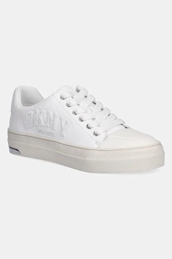 Tenisky Dkny York biela farba, K3511777