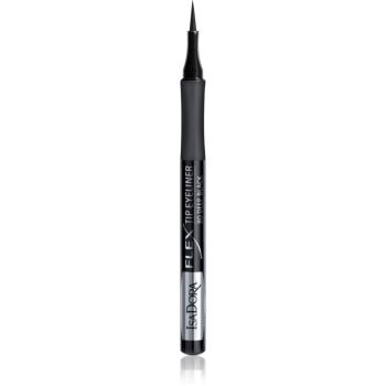 IsaDora Flex dlhotrvajúci očné linky vo fixe odtieň 80 Deep Black 1 ml