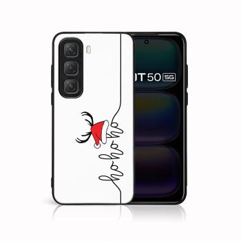 MY ART Kryt s vianočným dizajnom Infinix Hot 50 HOHOHO (073)