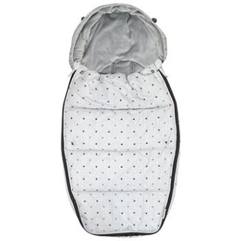 Dooky Footmuff DeLuxe Light Grey Crowns, veľ. L (5038278001714)