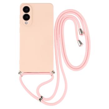 ROPE Kryt so šnúrkou Samsung Galaxy S25 Edge ružový