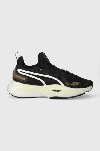 Tréningové topánky Puma PWR Nitro Squared čierna farba