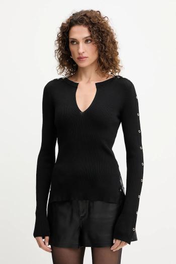 Sveter Patrizia Pepe čierna farba, 8K0328 K280