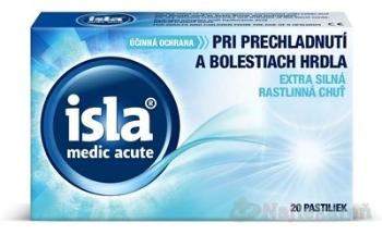 Isla Medic Acute pastilky proti silnej bolesti v krku 20 ks