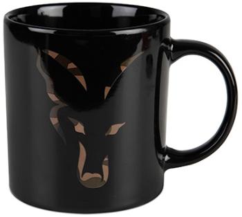 Fox hrčnek black and camo head ceramic mug