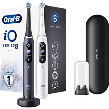 Oral-B iO Series 8 Duo Black Onyx & White Alabaster magnetické zubné kefky (4210201315636)