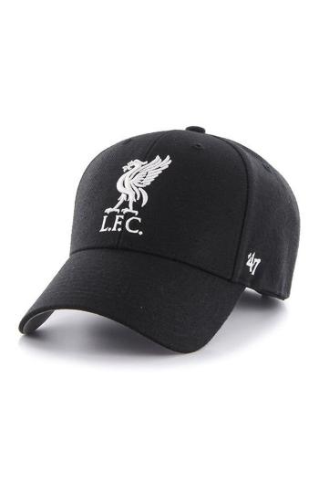 Čiapka 47 brand EPL Liverpool čierna farba, s nášivkou