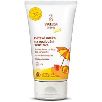 WELEDA Detské mlieko na opaľovanie SPF30 Sensitive 150 ml (4001638500258)