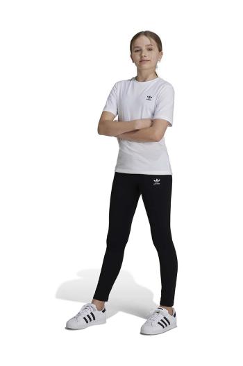 Detské legíny adidas Originals čierna farba, jednofarebné, IW3504