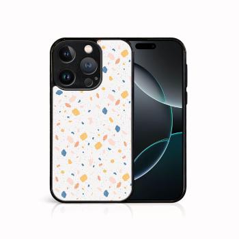 MY ART Ochranný kryt pre Apple iPhone 16 Pro Max ORANGE TERRAZZO (165)