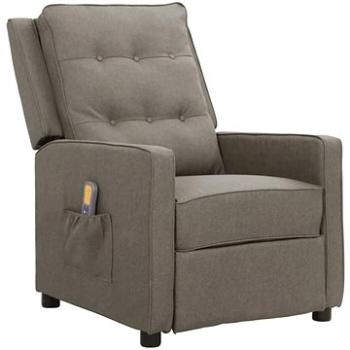 Shumee polohovacie svetlo sivé textil, 338966
