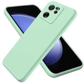 RUBBER Ochranný kryt pre Xiaomi 13T / 13T Pro zelený