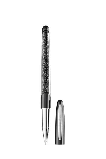 Pero Swarovski CRYSTALLINE čierna farba, 5717137