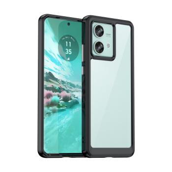 CRYSTAL Ochranný kryt pre Motorola Edge 40 Neo čierny