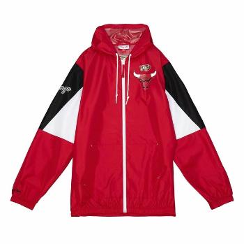 Mitchell & Ness Chicago Bulls Throw It Back Full Zip Windbreaker red - M