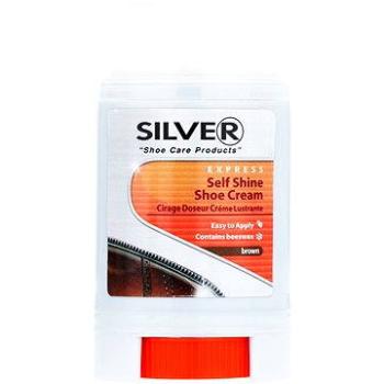 SILVER Krém samoleštiaci so závitovým systémom – hnedý 50 ml (8690757162032)