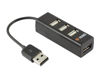 USB hub YENKEE YHB-4001BK