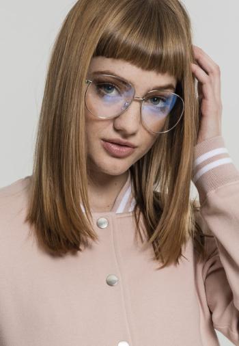 Urban Classics Glasses February silver - UNI