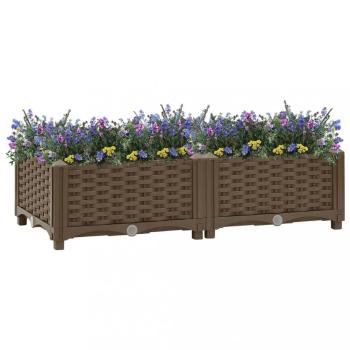 Vyvýšený záhon 80x40x23 cm PP Dekorhome