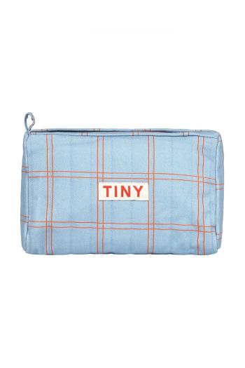 Kozmetická taška Tinycottons CHECK POUCH SS25-382