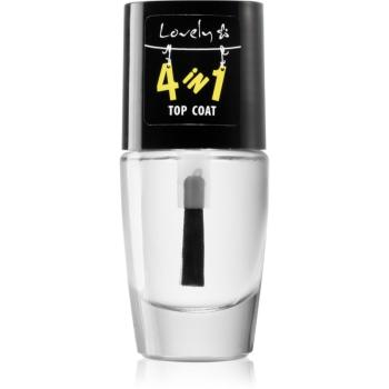 Lovely Top Coat 4 in 1 vrchný lak na nechty 1 ks