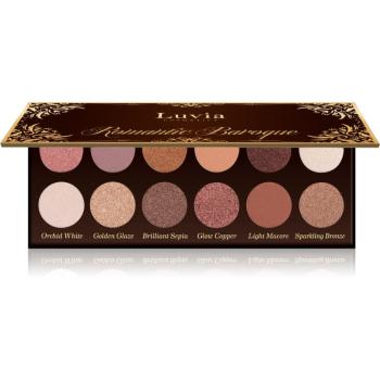 Luvia Cosmetics Romantic Baroque paletka očných tieňov 12x1,8 g