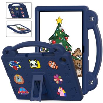 FANY Detský obal na tablet pre Samsung Galaxy Tab A9+ tmavomodrý