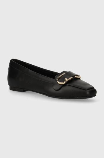 Kožené balerínky Furla FLOW čierna farba, YH46FOW BX2680 O6000