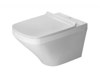 DURAVIT - DuraStyle Závesné WC s doskou SoftClose, Rimless, s WonderGliss, alpská biela 45510900A11